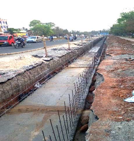 Redevelopment of Janpath Road